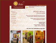 Tablet Screenshot of inthi-thaimassage.de